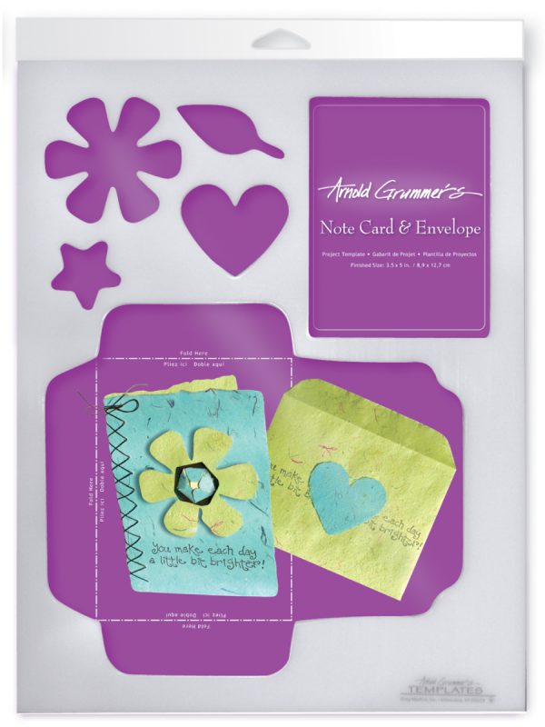 Note Card & Envelope Template